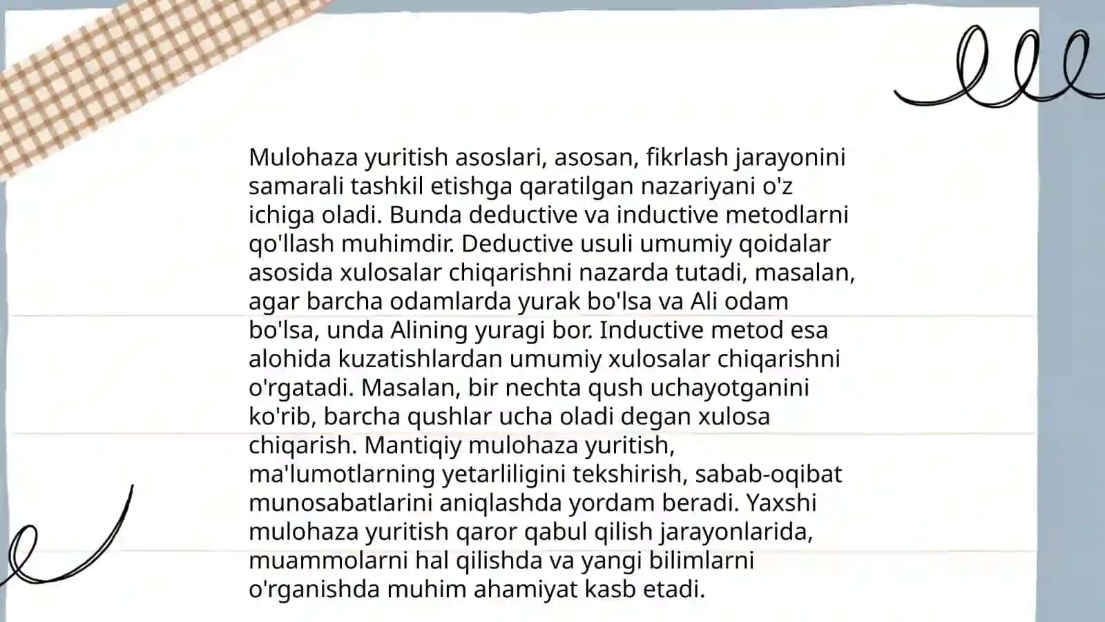 Tarkibiy masala yechimida mulohaza yuritish usullarini oʻrgatish metodikasi 4