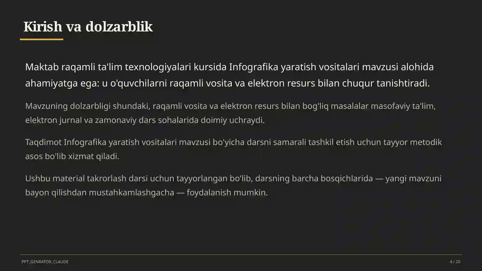 Infografika yaratish vositalari 4