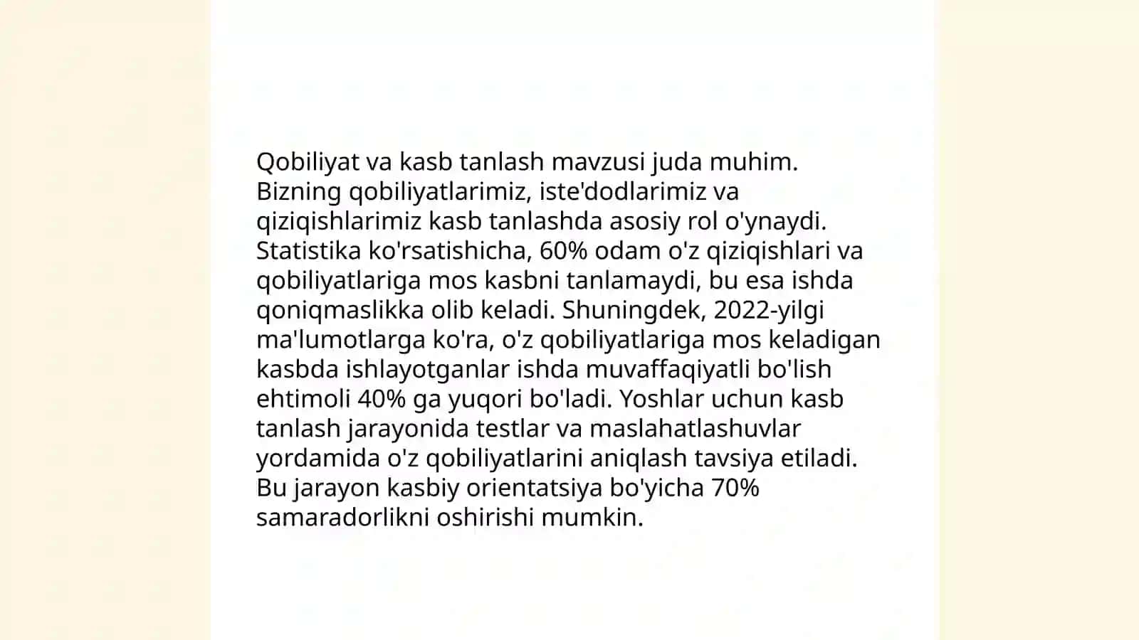 Qobiliyat va Ta'lim 4