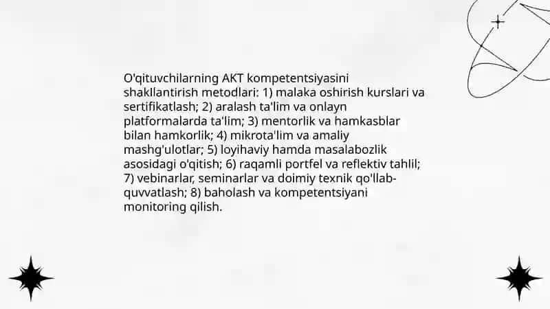 Axborot-kommunikatsiya texnologiyalari (AKT) va pedagogik mahorat: nazariy asoslar 4