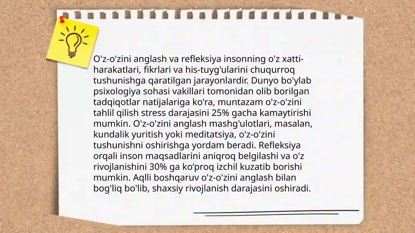 Kasbiy o'zini o'zi tarbiyalash jarayonining psixologik-pedagogik asoslari 4