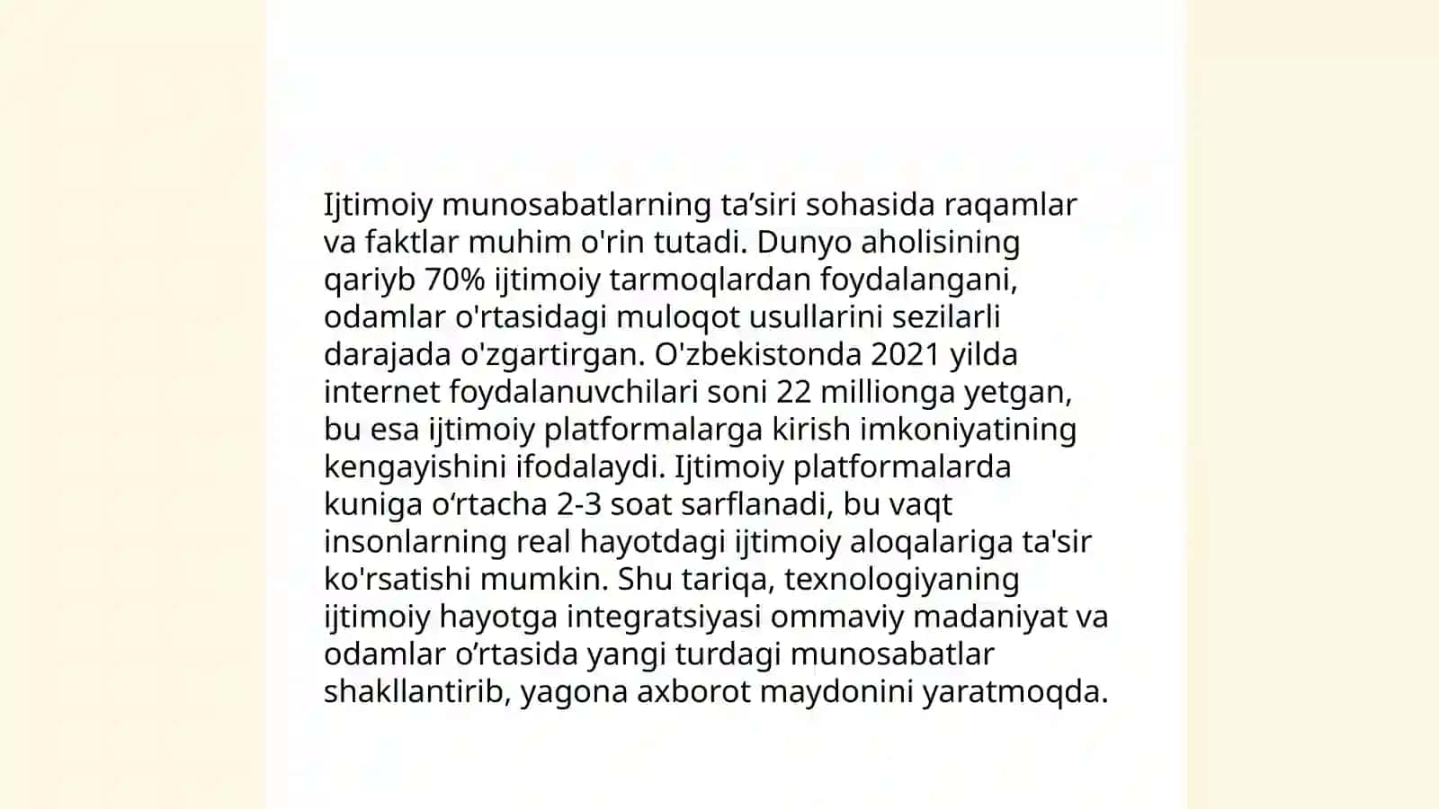 Virtual olamga qaramlik va uning oqibatlari 4