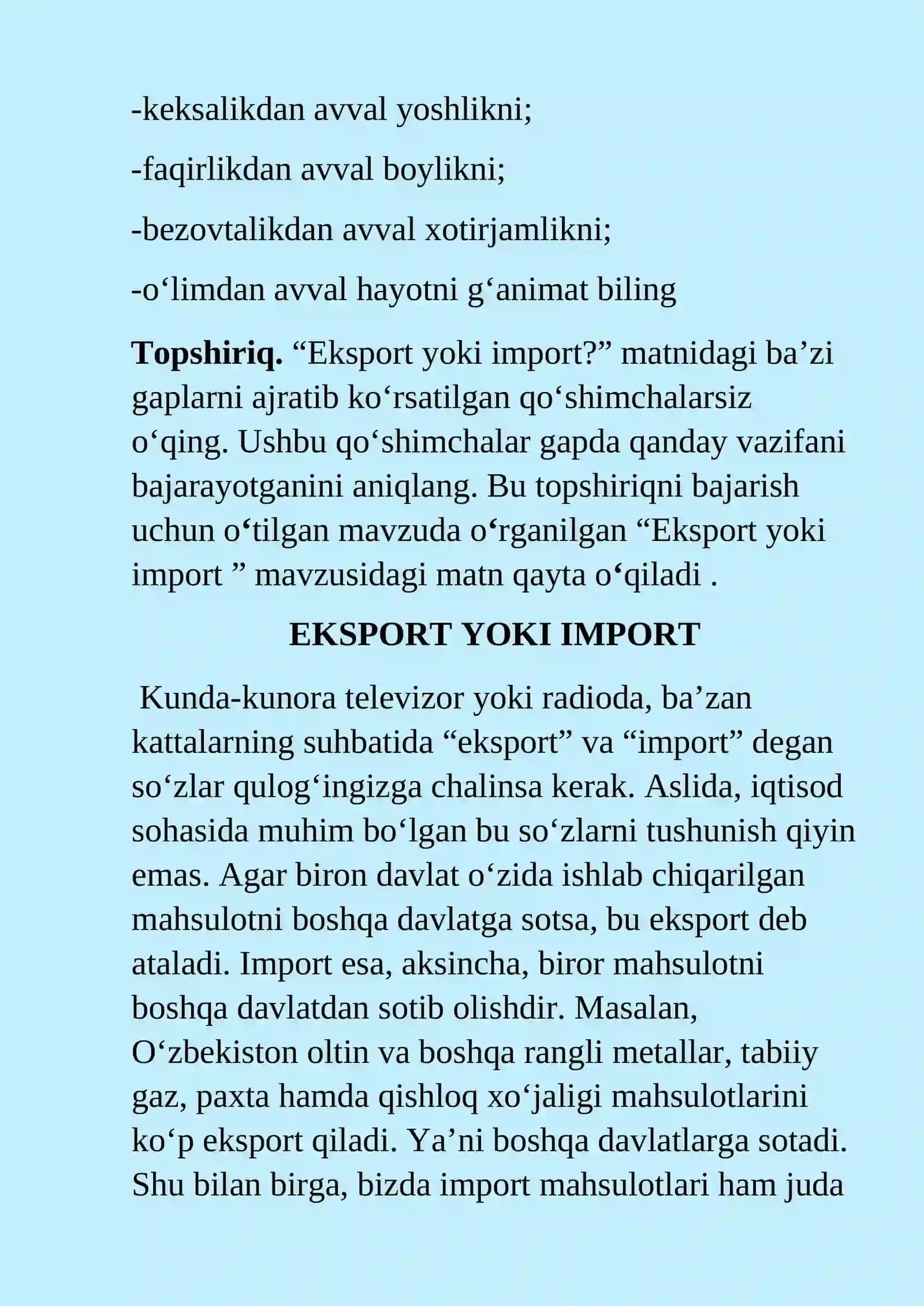 EKSPORT YOKI IMPORT 4
