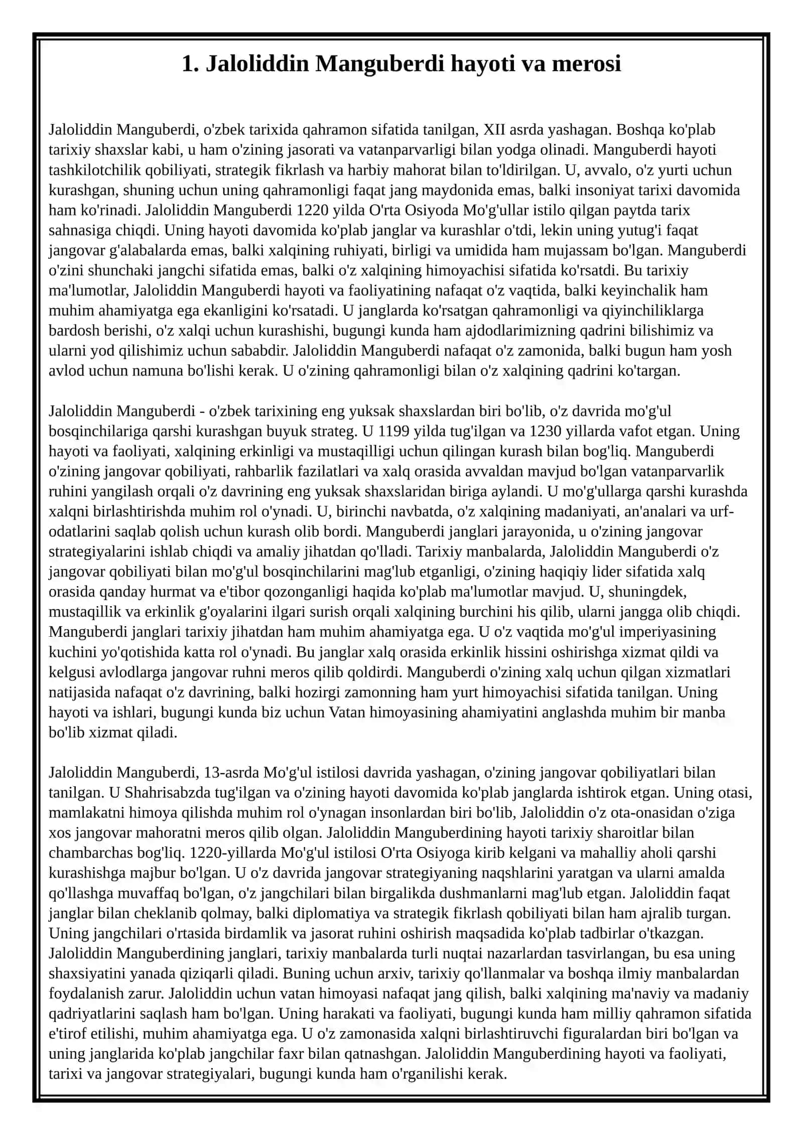REFERAT Abdumannonova Madina 4