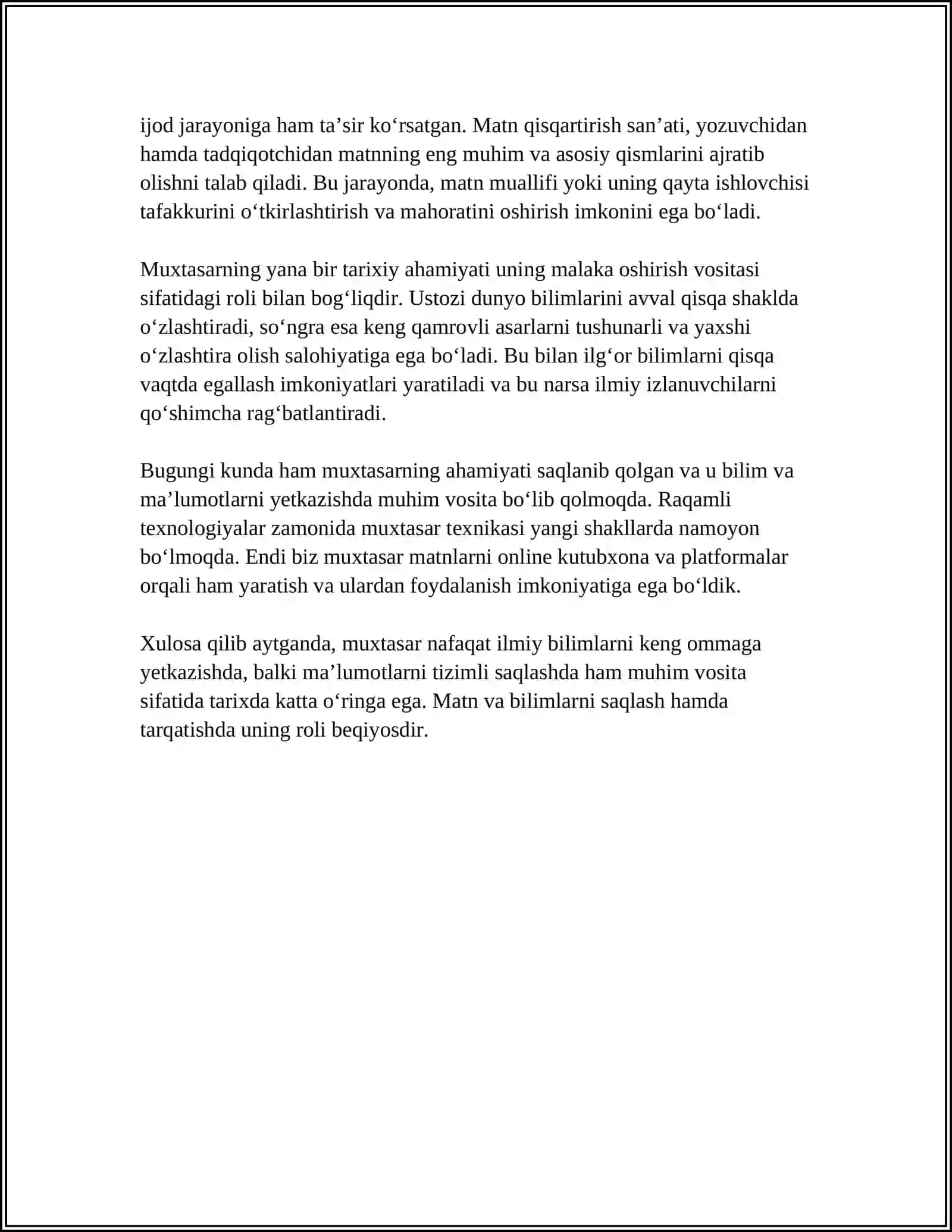 MUTAXASISNING DUNYO QARASH MAVQEYI 4
