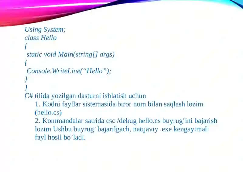 SATRLARNI FORMATLASH 4