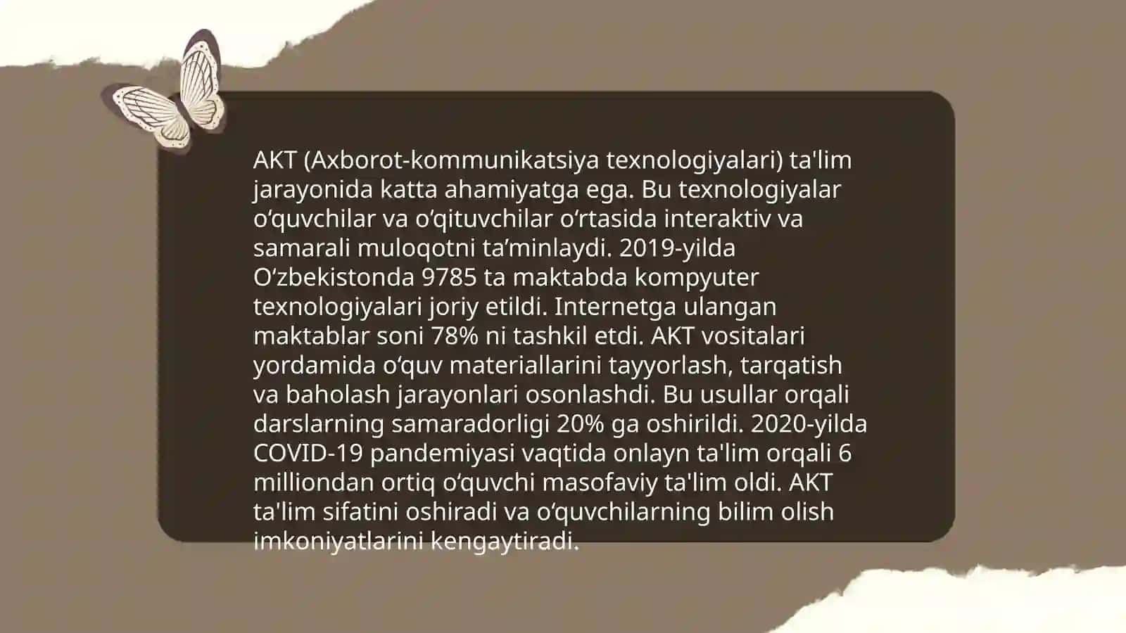 Texnologiya darslarida axborot texnologiyalaridan foydalanish 4