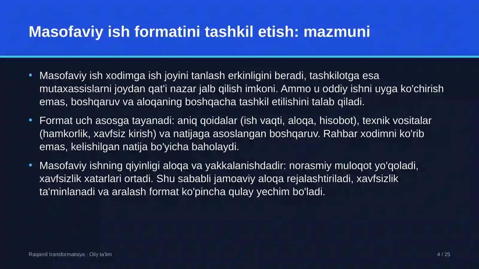 Hokimliklarda masofaviy ish formatini tashkil etish 4