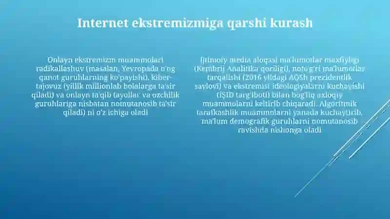 Ijtimoiy tarmoqlarda muloqot, muammolari va etika qoidalari 4