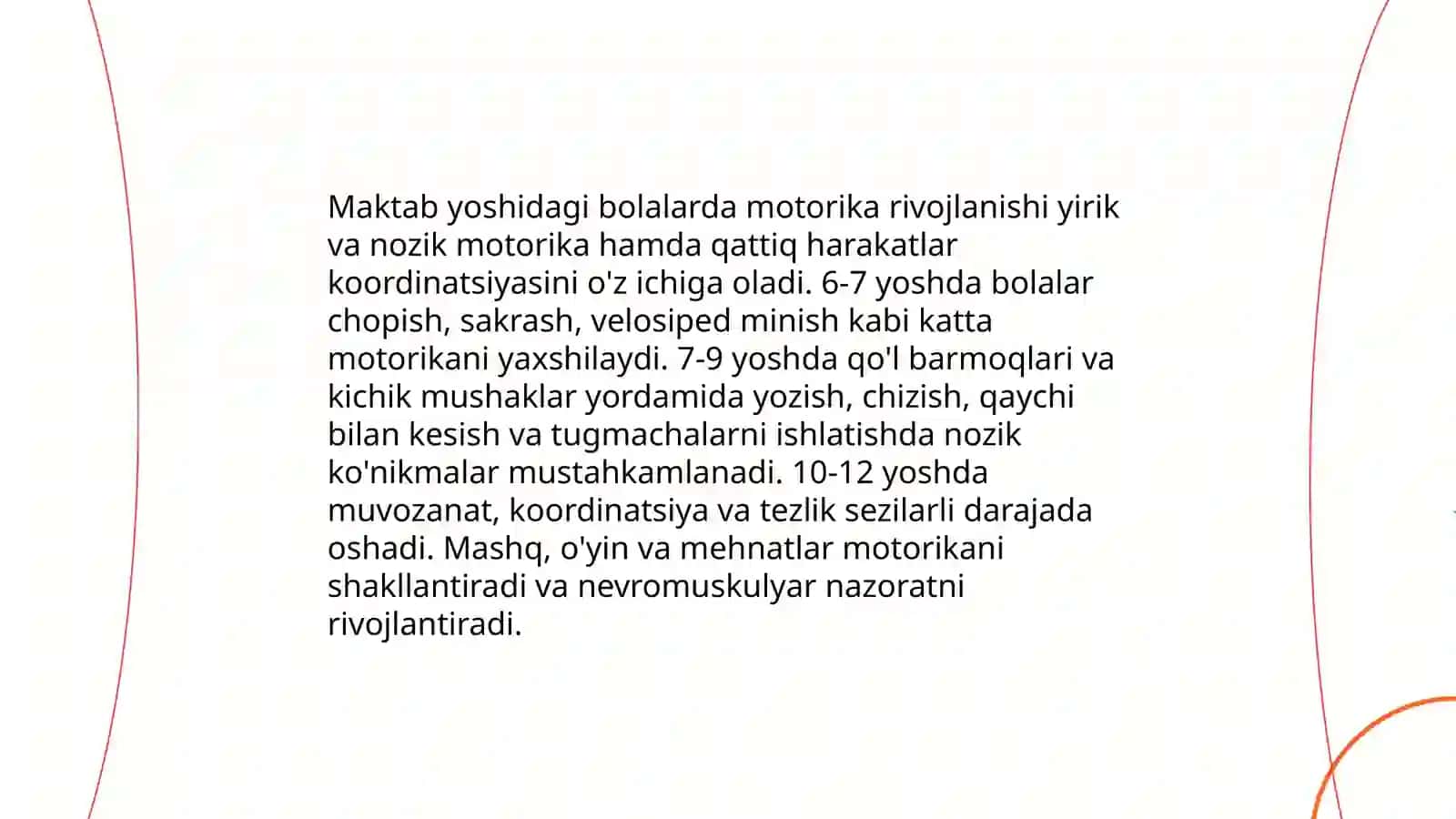 Maktab yoshidagi bolalarning biologik, psixologik va ijtimoiy rivojlanishining asosiy jihatlari 4