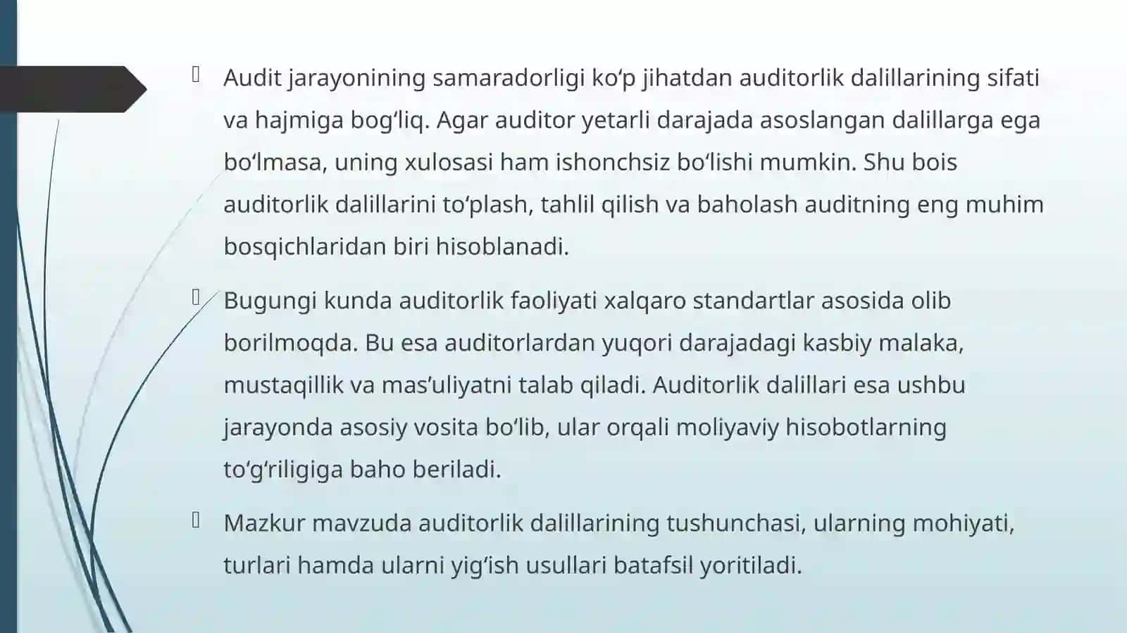 Auditorlik dalillari 4