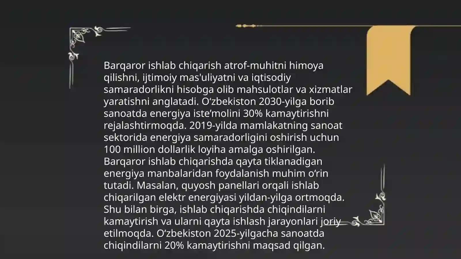 Yashil energiya manbalari 4