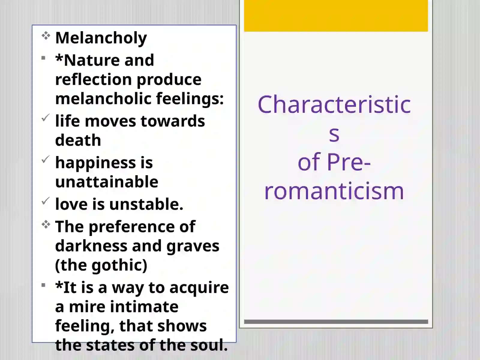 Pre-romanticism 4