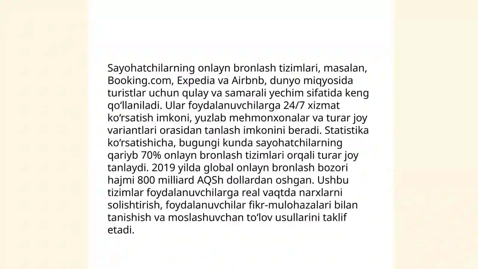 Xalqaro turizmda aloqa va axborot vositalari 4