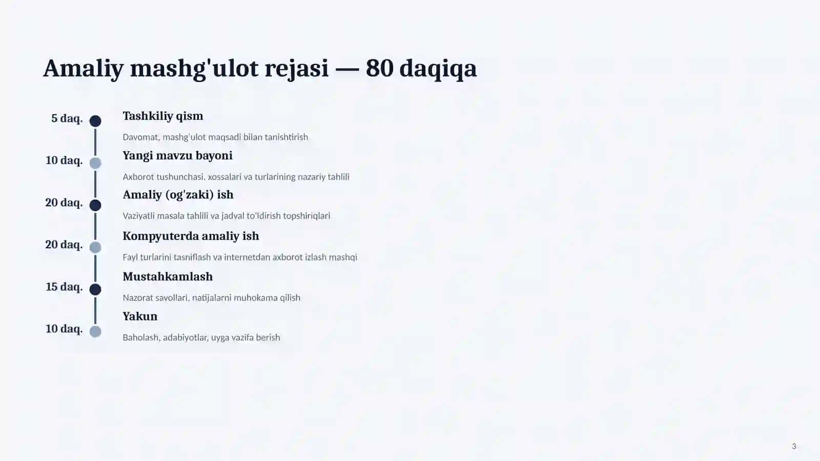 Tibbiy informatika kursi 4