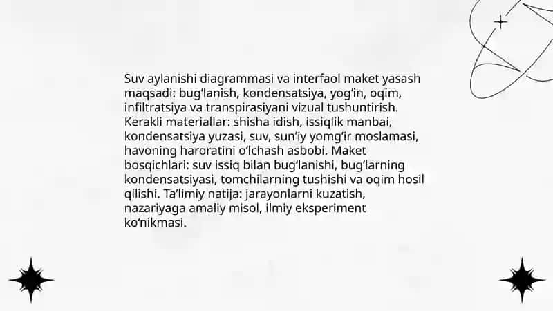 Tabiatshunoslik fanidan mavzular boʻyicha koʻrgazmali qurollar tayyorlash 4