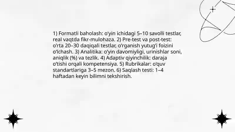 Mobil qurilmalar uchun kimyoviy oʻyinlarni ta'lim dasturiga integratsiya qilish metodikasi 4