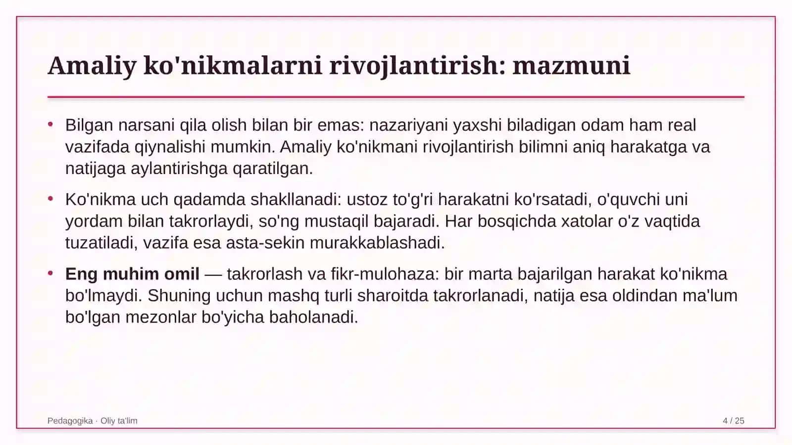 doktoranturada amaliy ko'nikmalarni rivojlantirish 6199 4