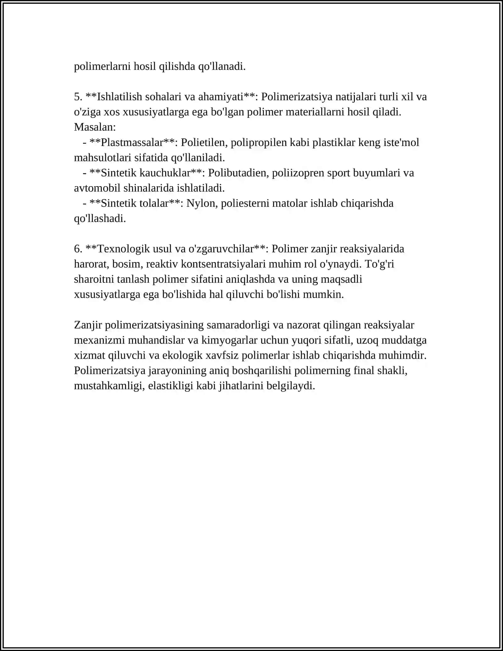 POLIMER ZANJIR REAKSIYASI 4