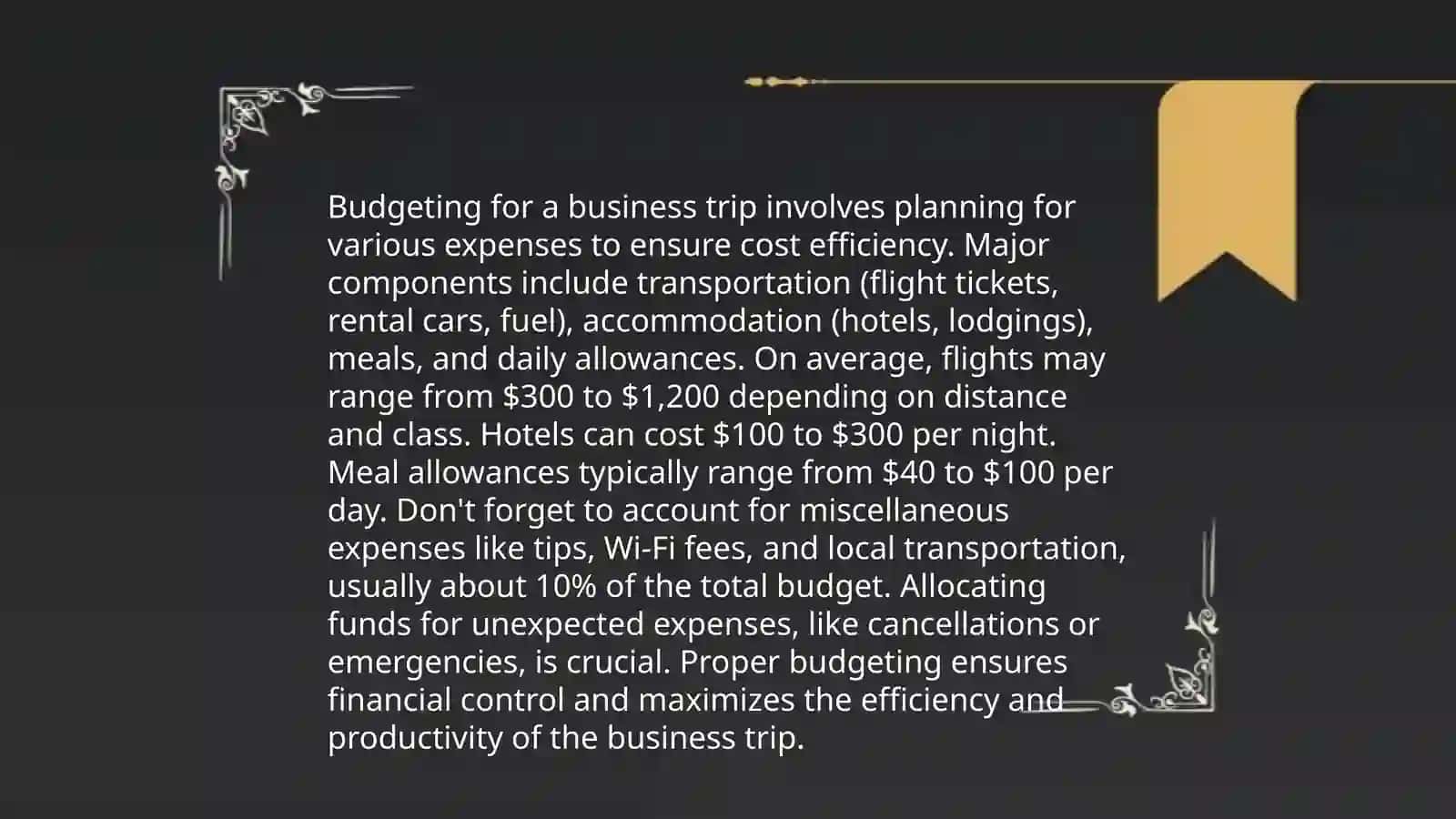 Business Trip Planning Guide 4