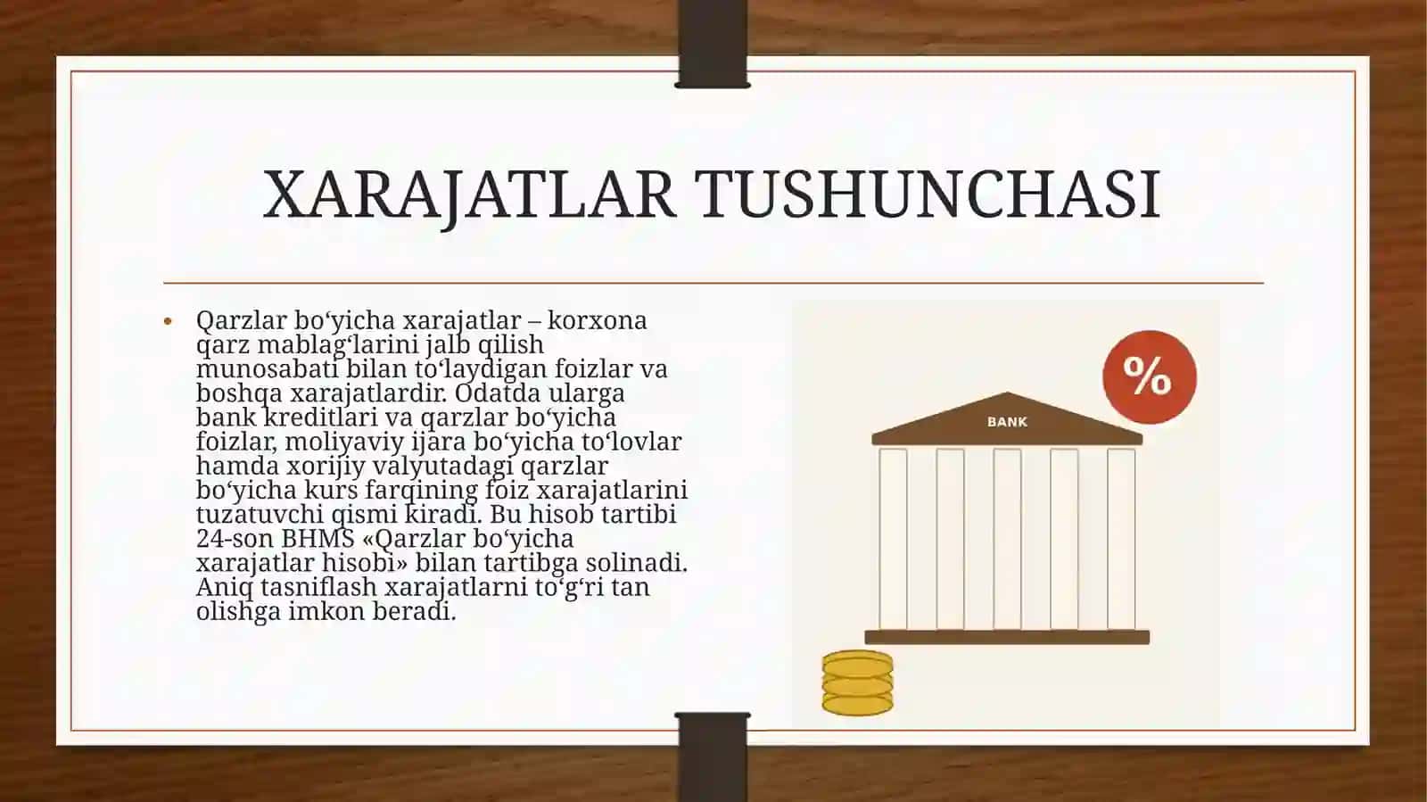 [Qarzlar bo‘yicha xarajatlar hisobi. Tushumlar hisobi] 4