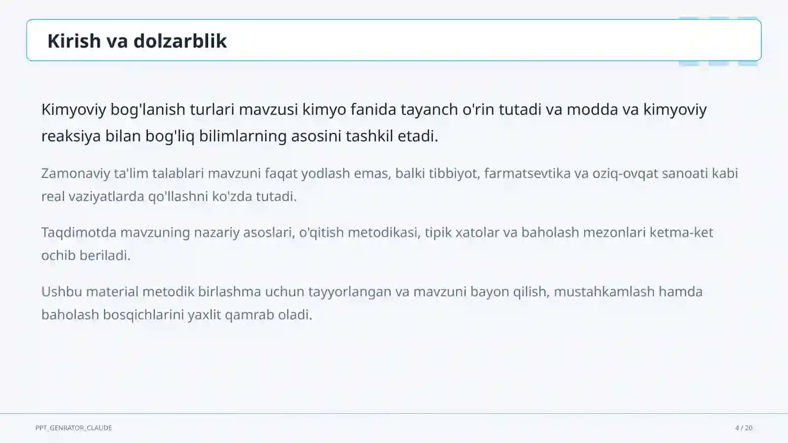 Kimyoviy bog'lanish turlari (8-sinf) 4