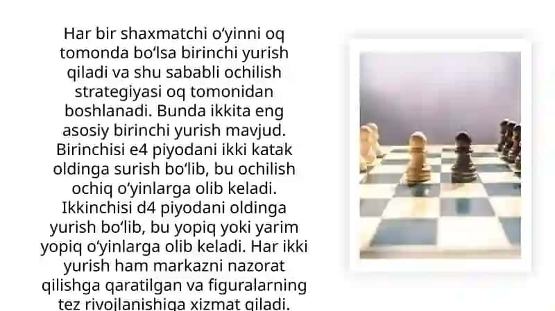 Shaxmat–buharik kitob 4