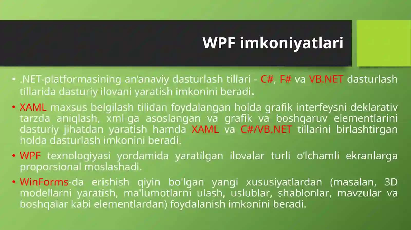 WPF va XAML 4