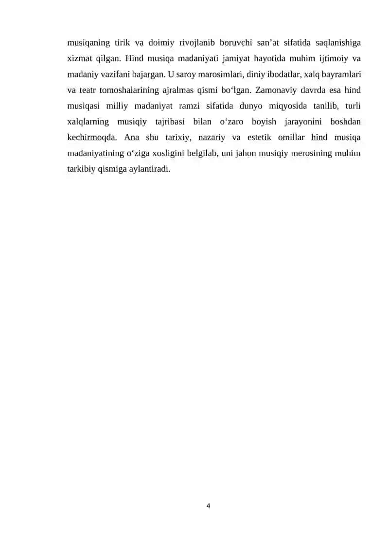 Hind musiqa madaniyati 4