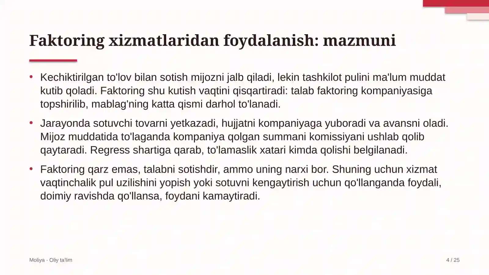 akvaparklarda faktoring xizmatlaridan foydalanish 5424 4
