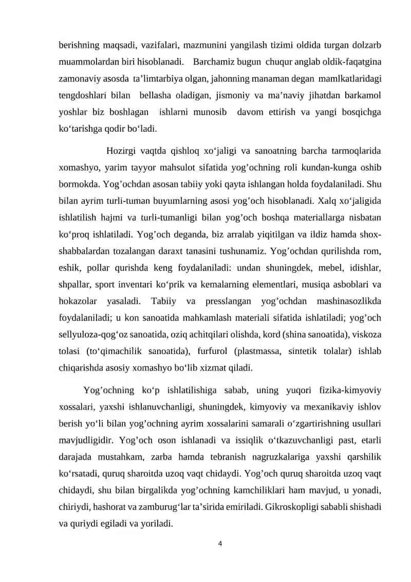 Texnologiya va dizayn: mahsulot tayyorlash texnologiyasi 4