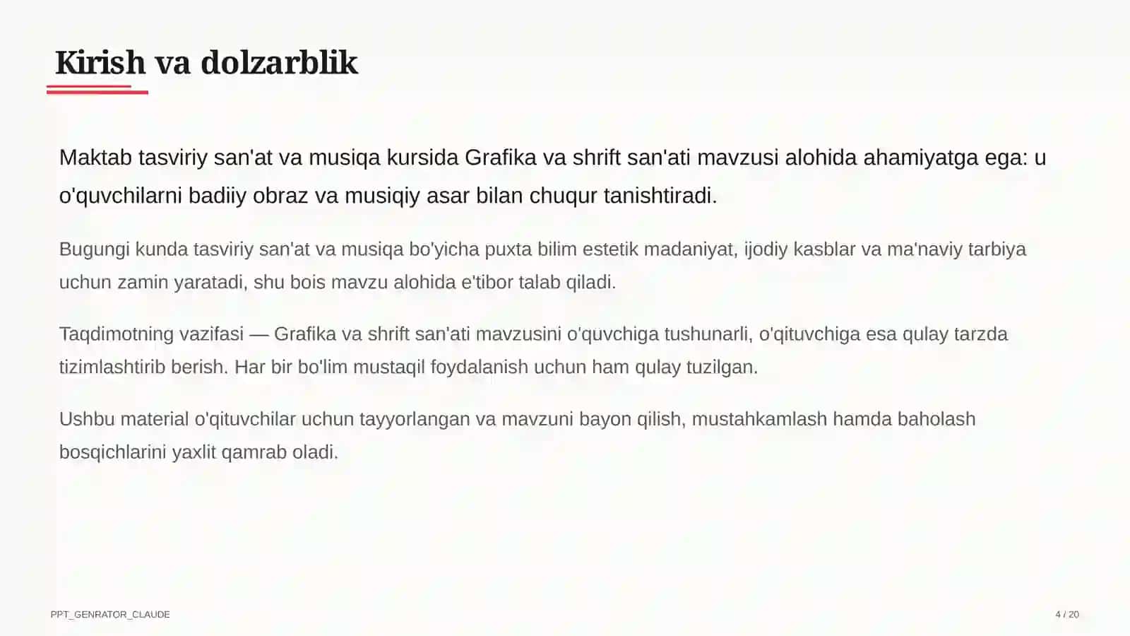 Grafika va shrift san'ati (6-sinf) 4