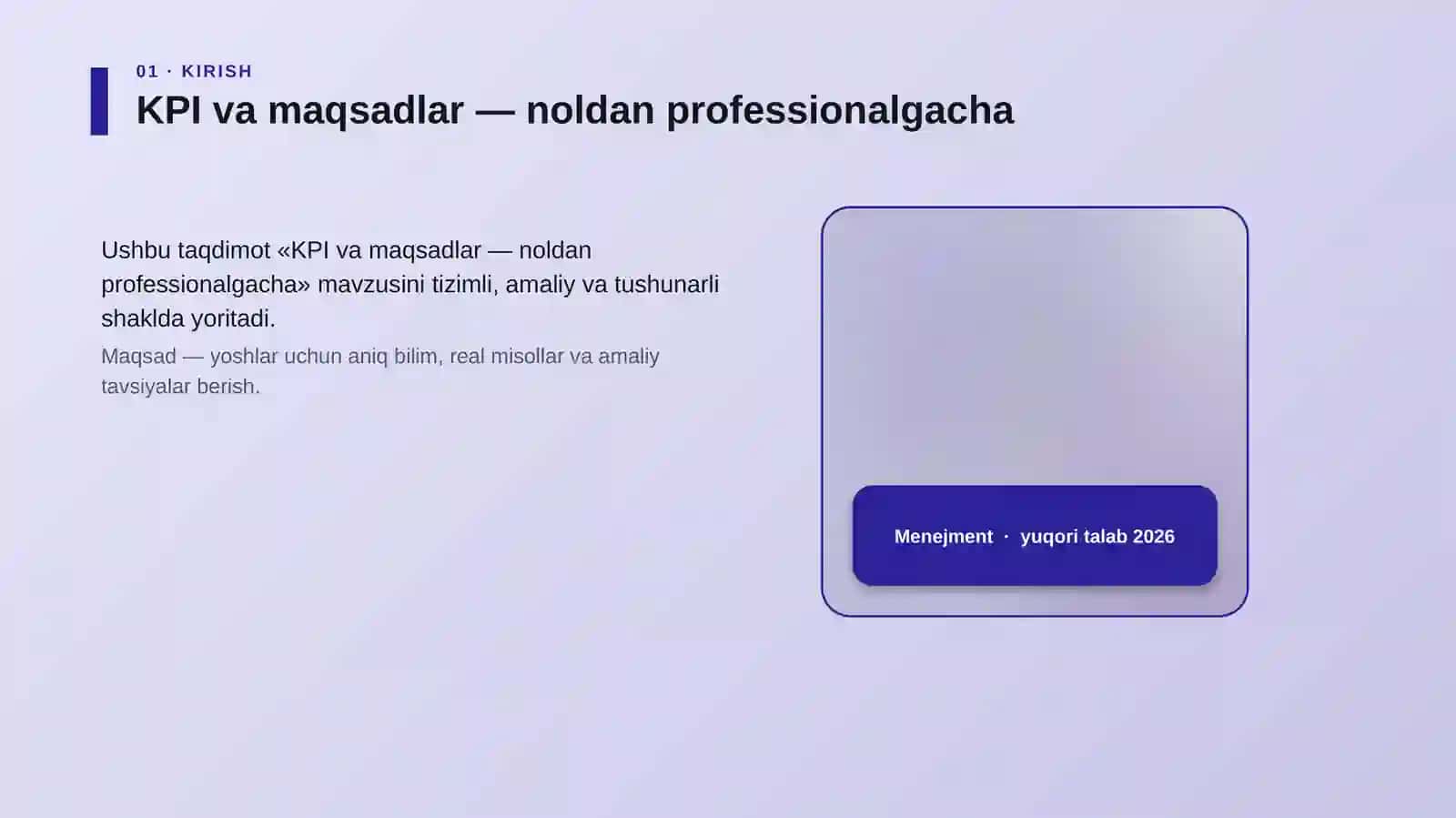 KPI va maqsadlar — noldan professionalgacha 4