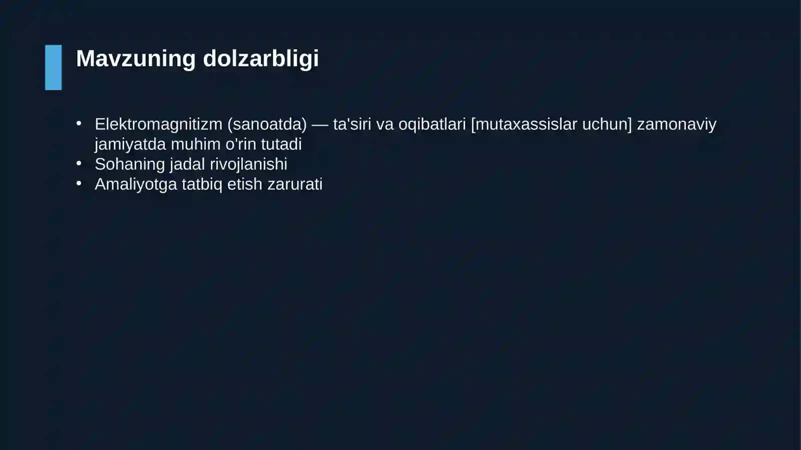 Elektromagnitizm (sanoatda) — ta'siri va oqibatlari [mutaxassislar uchun] 4