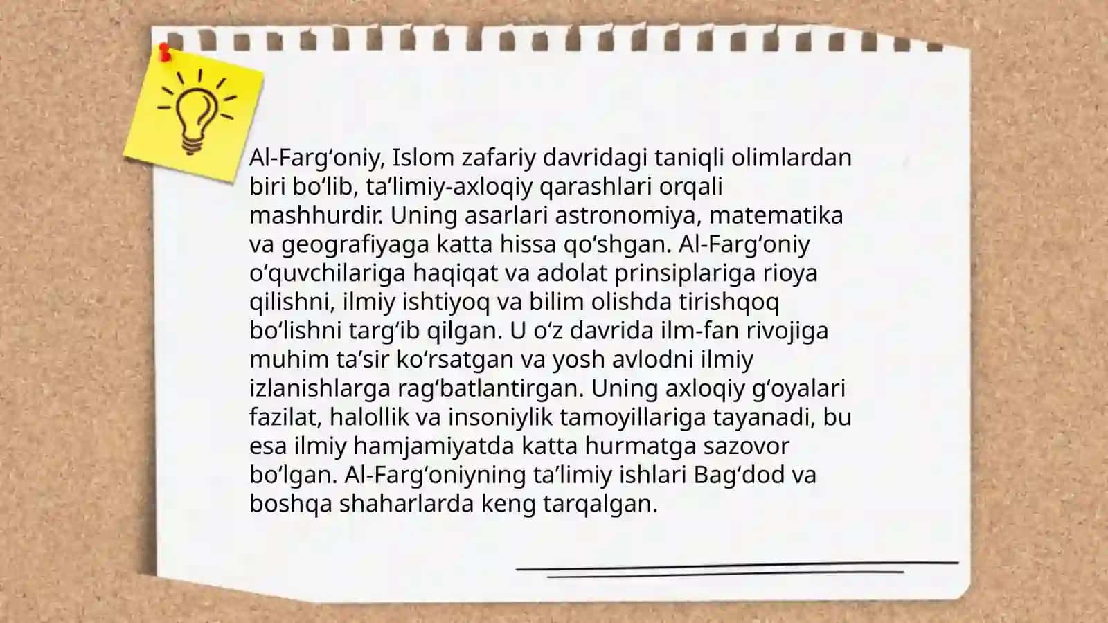 Sharq Uygʻonish davrida taʼlimiy-axloqiy fikrlar rivoji 4