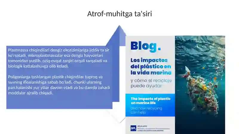 Plastmassa chiqindilari: muammolar va imkoniyatlar 4