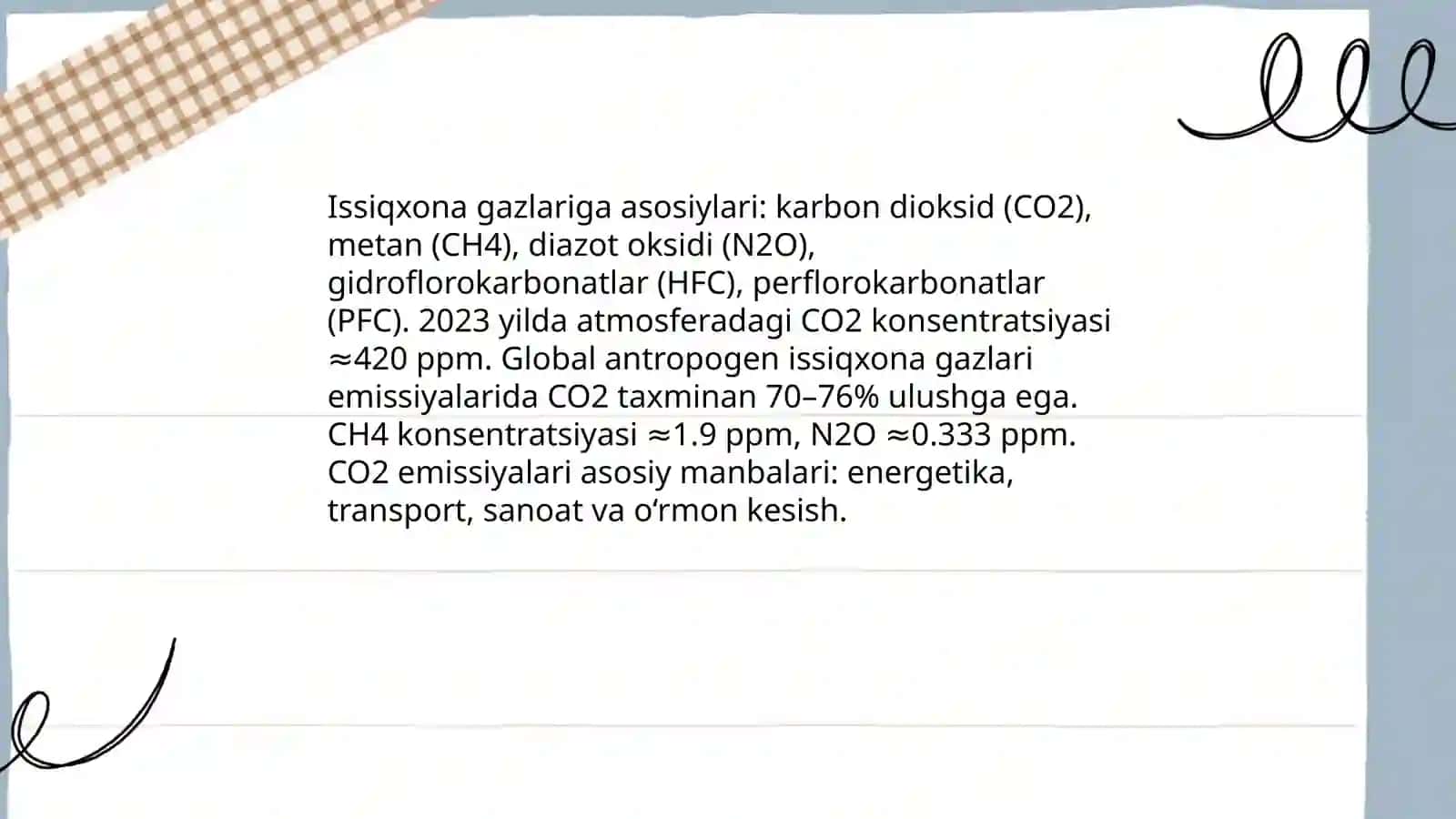 iqlim o'zgarishi muammolari 4