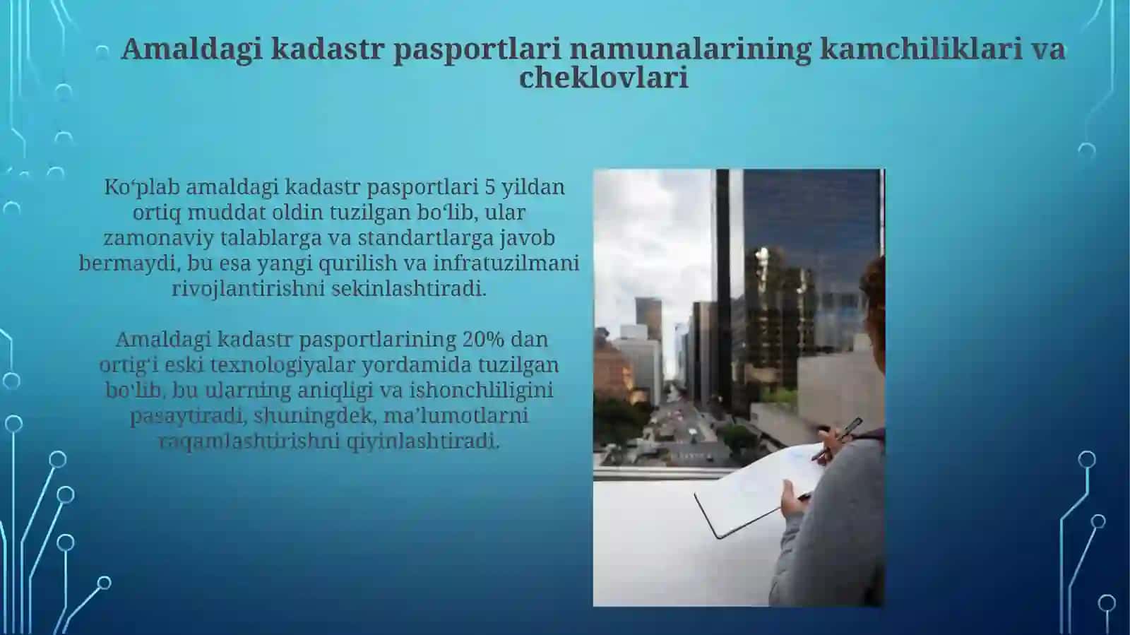 Yer Kadastri Pasportlarining Yangi Namuna-larini Bosqichma-bosqich Joriy etish Rejasi 4