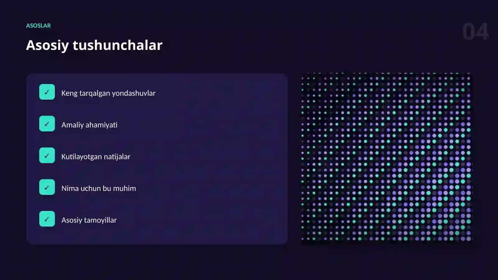 TUSHUNTIRILUVCHANLIK 4