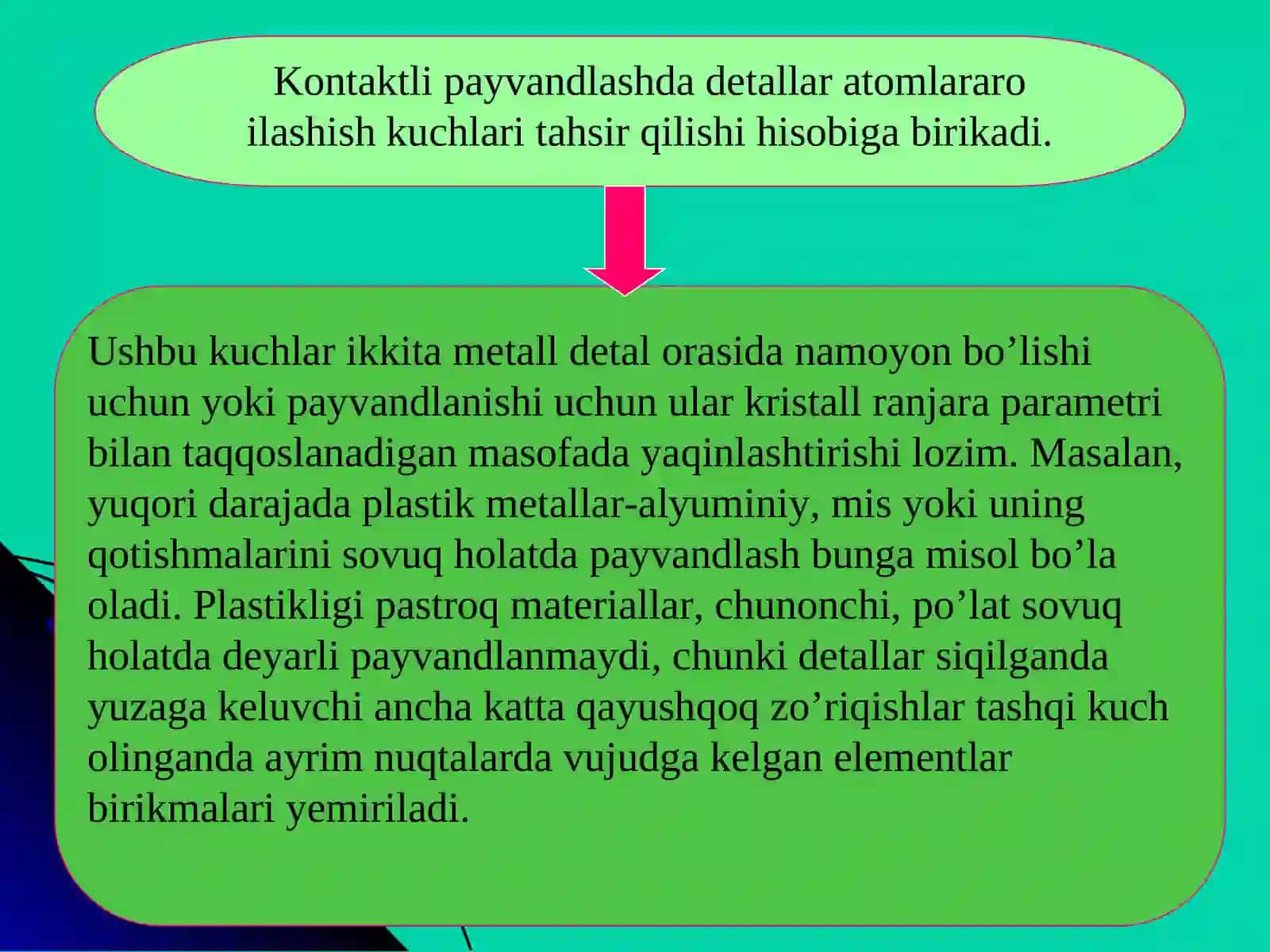 23-Mahruza. Kontaktli payvandlash qurilmalari 4