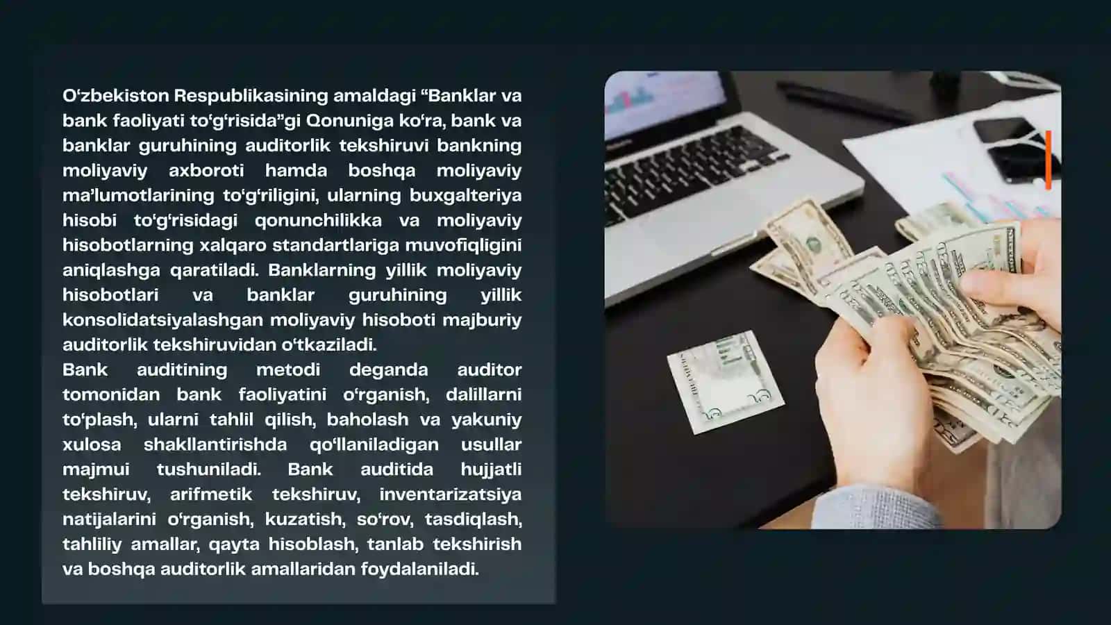 Bank auditining tashkil qilinishi va turli 4