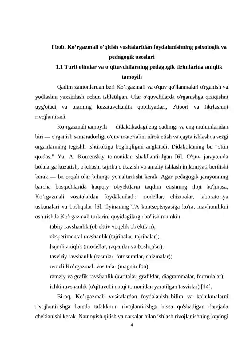 Geografiya fanini o'qitishda ko'rgazmali vositalardan foydalanish 4