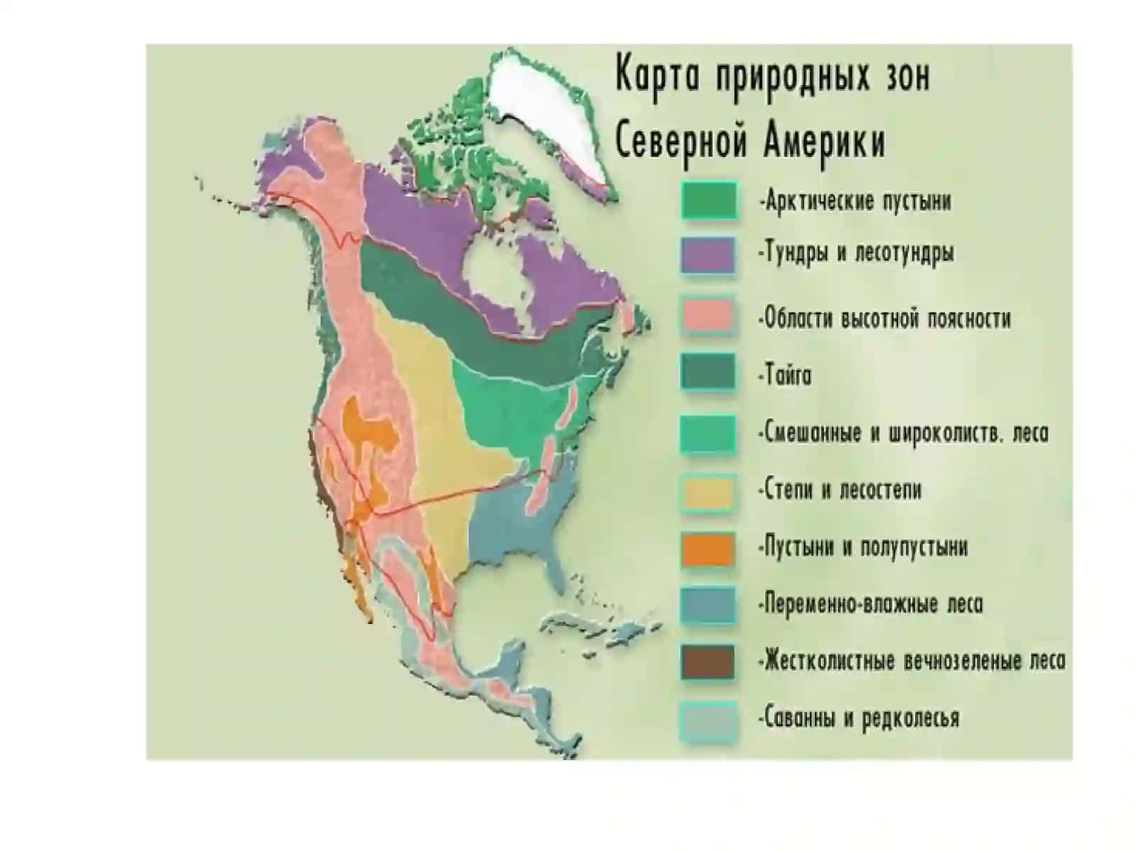 Shimoliy Amerika Iqlimi 4