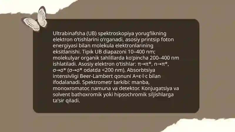 Optik spektroskopiya asoslari 4