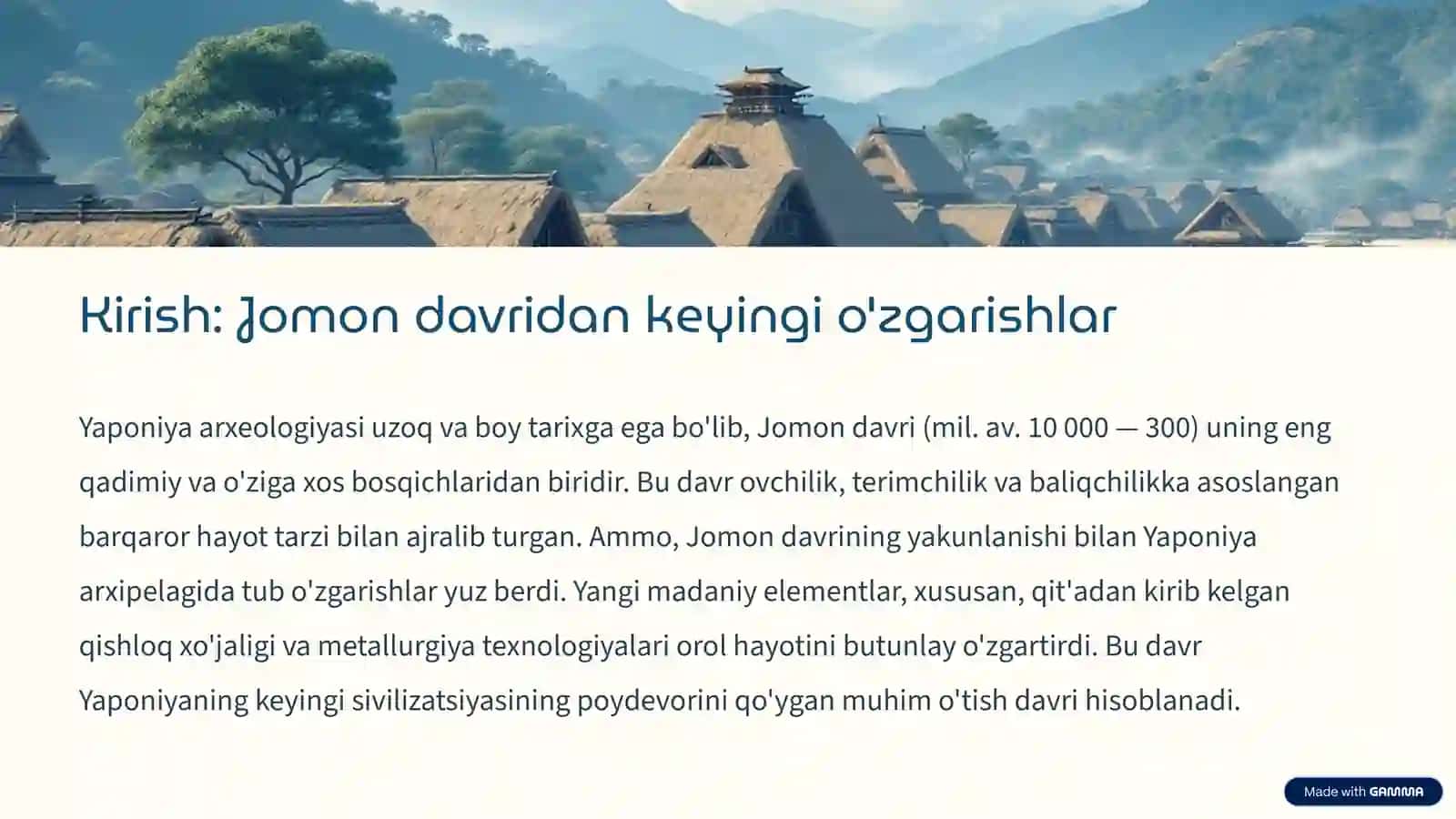 Yaponiya qadimgi Eneolit va bronza davri arxeologiyasi 4