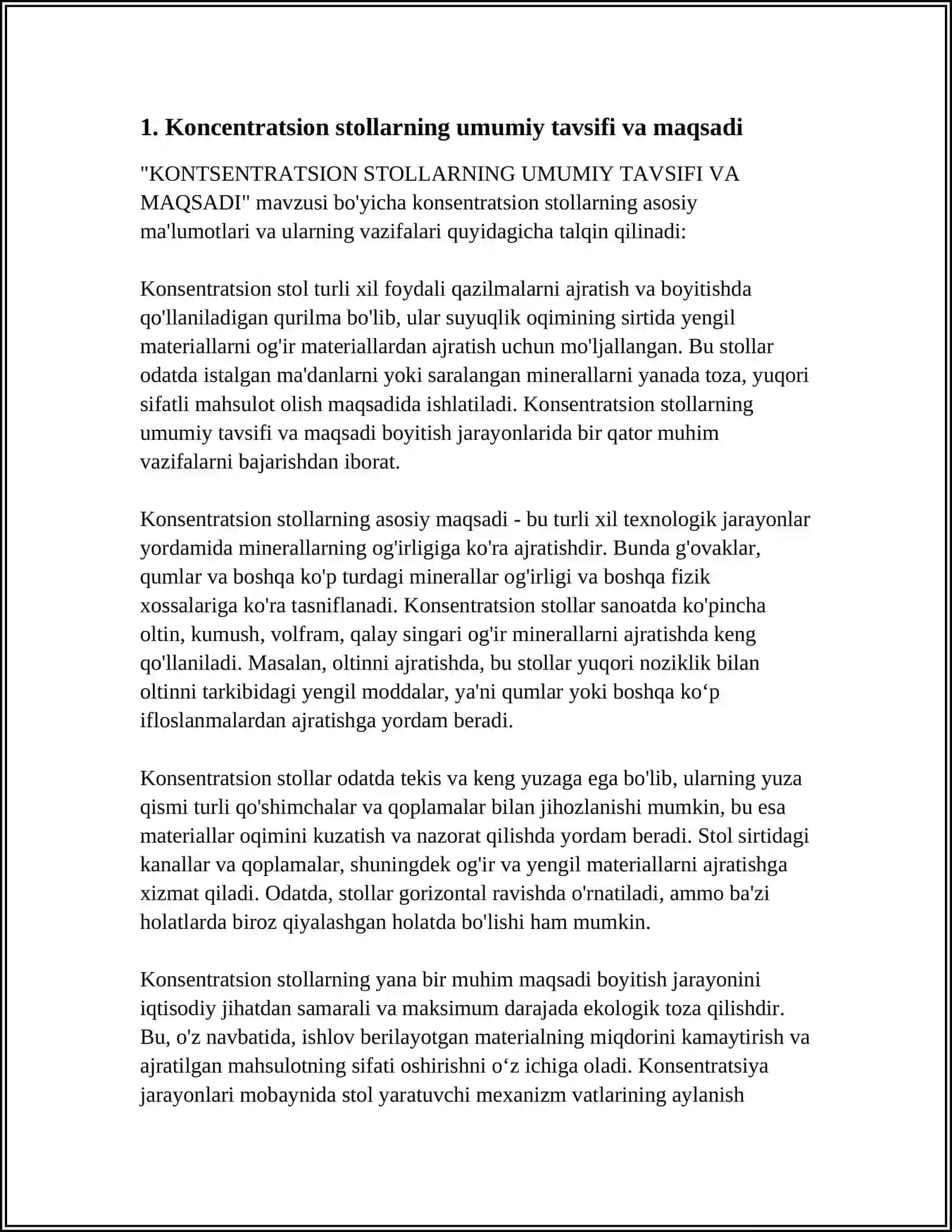 KONTSENTRATSION STOLLARNI TUZILISHI ISHLASH PRINSIPI VA QÓLLANILISH SOHALARI 4