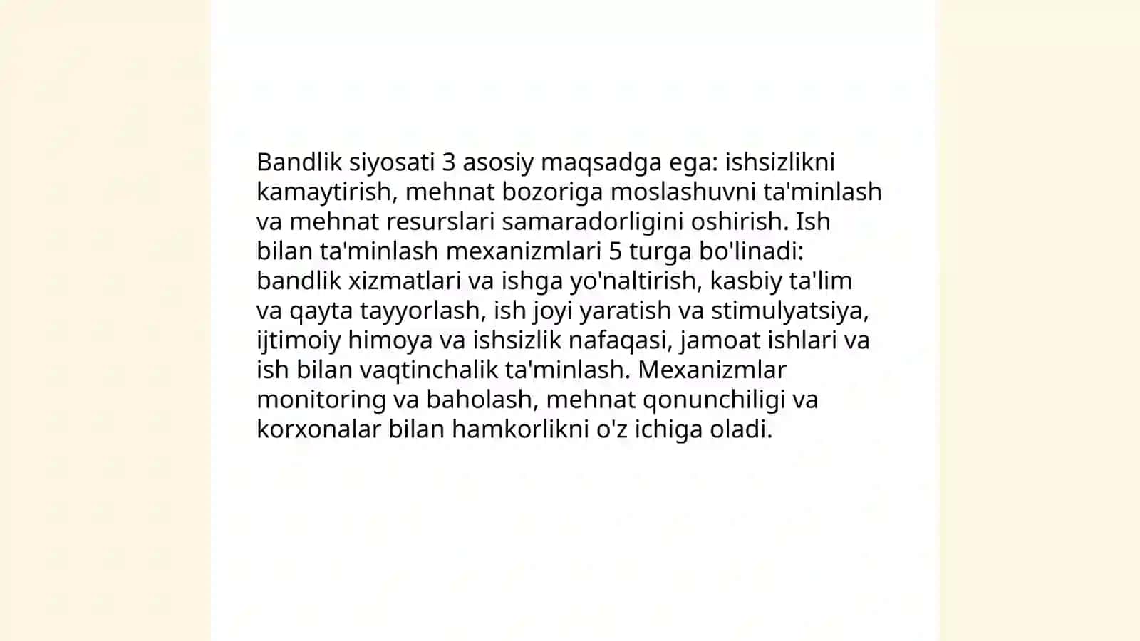 Mehnat Bozori va Korxonalarda Mehnat Resurslaridan Foydalanish 4