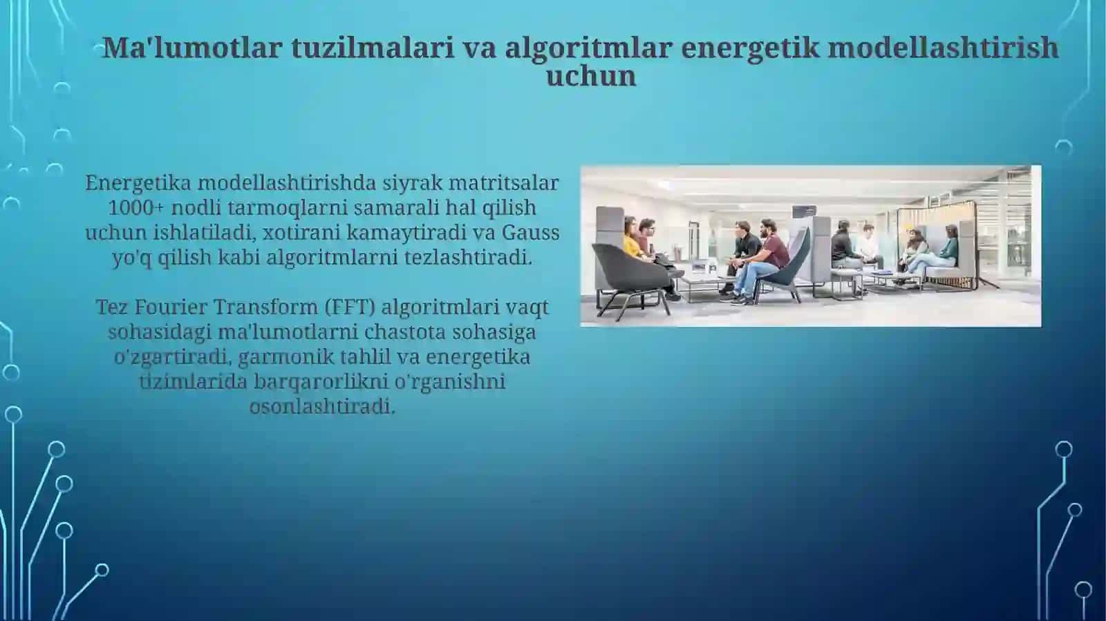 Energetikada yuqori darajadagi dasturlar uchun dasturiy ta'minot arxitekturasi 4