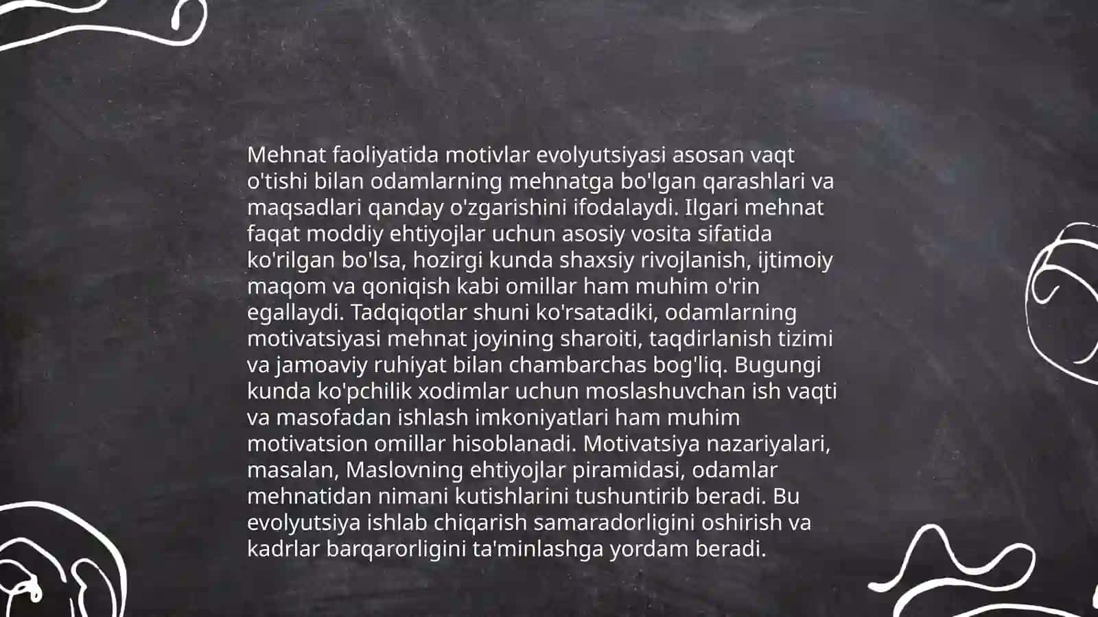 Kasbiy motiv va motivatsiya mehnat faoliyati motivlari 4