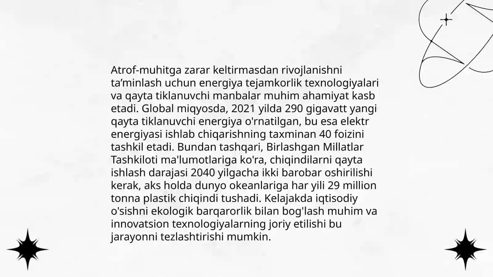 Antropogen ning biosfera taʼsirini kamaytirish uchun kurashamiz! 4